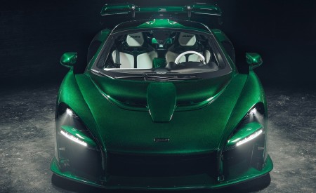 2019 McLaren Senna (Color: Emerald Green) Front Wallpapers 450x275 (104)