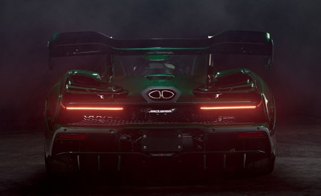 2019 McLaren Senna (Color: Emerald Green) Rear Wallpapers 450x275 (107)