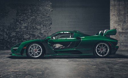 2019 McLaren Senna (Color: Emerald Green) Side Wallpapers 450x275 (106)