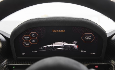 2019 McLaren Senna (Color: Kyanos Blue) Digital Instrument Cluster Wallpapers 450x275 (66)