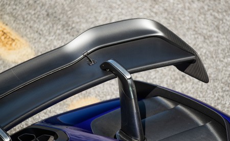 2019 McLaren Senna (Color: Kyanos Blue) Spoiler Wallpapers 450x275 (63)