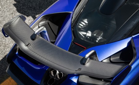 2019 McLaren Senna (Color: Kyanos Blue) Spoiler Wallpapers 450x275 (62)