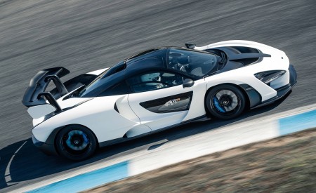 2019 McLaren Senna (Color: Pure White) Top Wallpapers 450x275 (55)