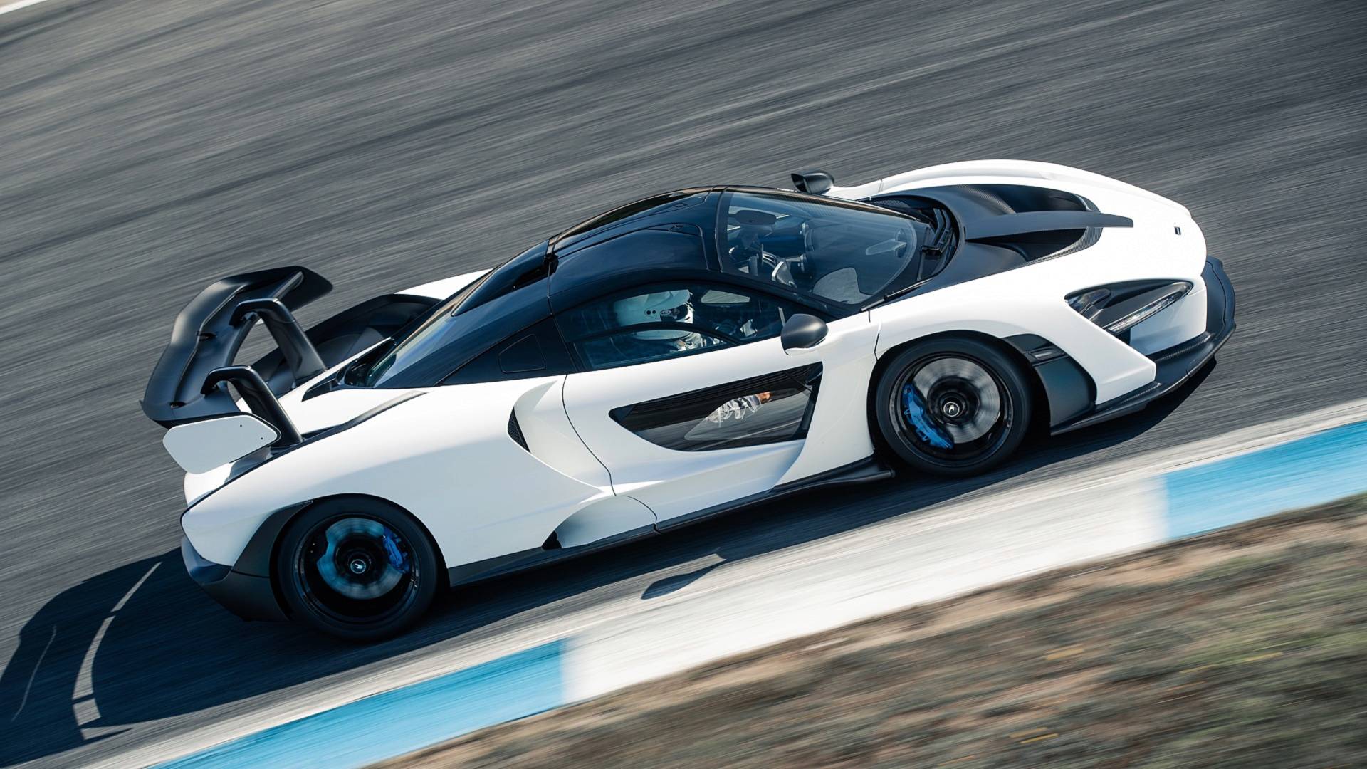 2019 McLaren Senna (Color: Pure White) Top Wallpapers #55 of 130