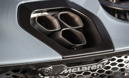 2019 McLaren Senna (Color: Victory Grey) Exhaust Wallpapers 450x275 (95)