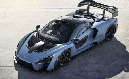 2019 McLaren Senna (Color: Victory Grey) Front Three-Quarter Wallpapers 450x275 (90)