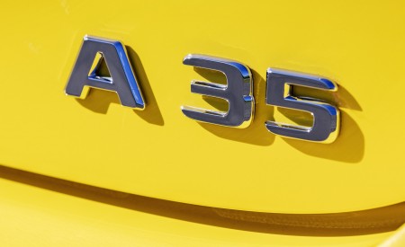 2019 Mercedes-AMG A35 4MATIC (Color: Sun Yellow) Badge Wallpapers 450x275 (28)