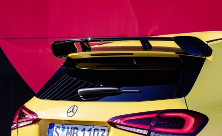 2019 Mercedes-AMG A35 4MATIC (Color: Sun Yellow) Spoiler Wallpapers 450x275 (27)