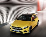 2019 Mercedes-AMG A35 4MATIC (Color: Sun Yellow) Front Three-Quarter Wallpapers 150x120