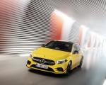 2019 Mercedes-AMG A35 4MATIC (Color: Sun Yellow) Front Three-Quarter Wallpapers 150x120 (23)