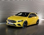 2019 Mercedes-AMG A35 4MATIC (Color: Sun Yellow) Front Three Quarter Wallpapers 150x120