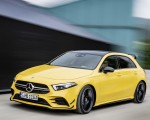 2019 Mercedes-AMG A35 4MATIC (Color: Sun Yellow) Front Three Quarter Wallpapers 150x120 (3)