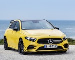 2019 Mercedes-AMG A35 4MATIC (Color: Sun Yellow) Front Wallpapers 150x120