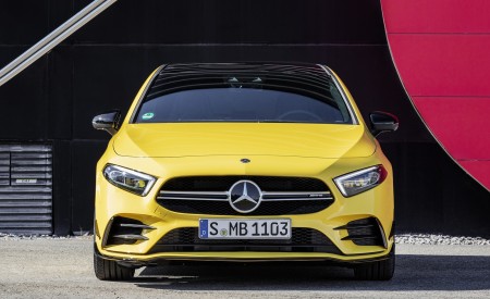 2019 Mercedes-AMG A35 4MATIC (Color: Sun Yellow) Front Wallpapers 450x275 (15)