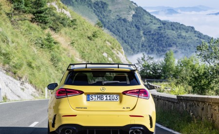 2019 Mercedes-AMG A35 4MATIC (Color: Sun Yellow) Rear Wallpapers 450x275 (9)