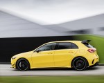 2019 Mercedes-AMG A35 4MATIC (Color: Sun Yellow) Side Wallpapers 150x120