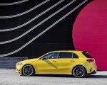 2019 Mercedes-AMG A35 4MATIC (Color: Sun Yellow) Side Wallpapers 150x120