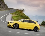 2019 Mercedes-AMG A35 4MATIC (Color: Sun Yellow) Side Wallpapers 150x120