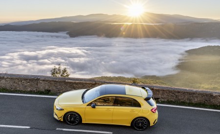 2019 Mercedes-AMG A35 4MATIC (Color: Sun Yellow) Top Wallpapers 450x275 (6)