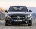2019 Mercedes-AMG C43 4MATIC (Color: Obsidian Black Metallic) Front Wallpapers 150x120