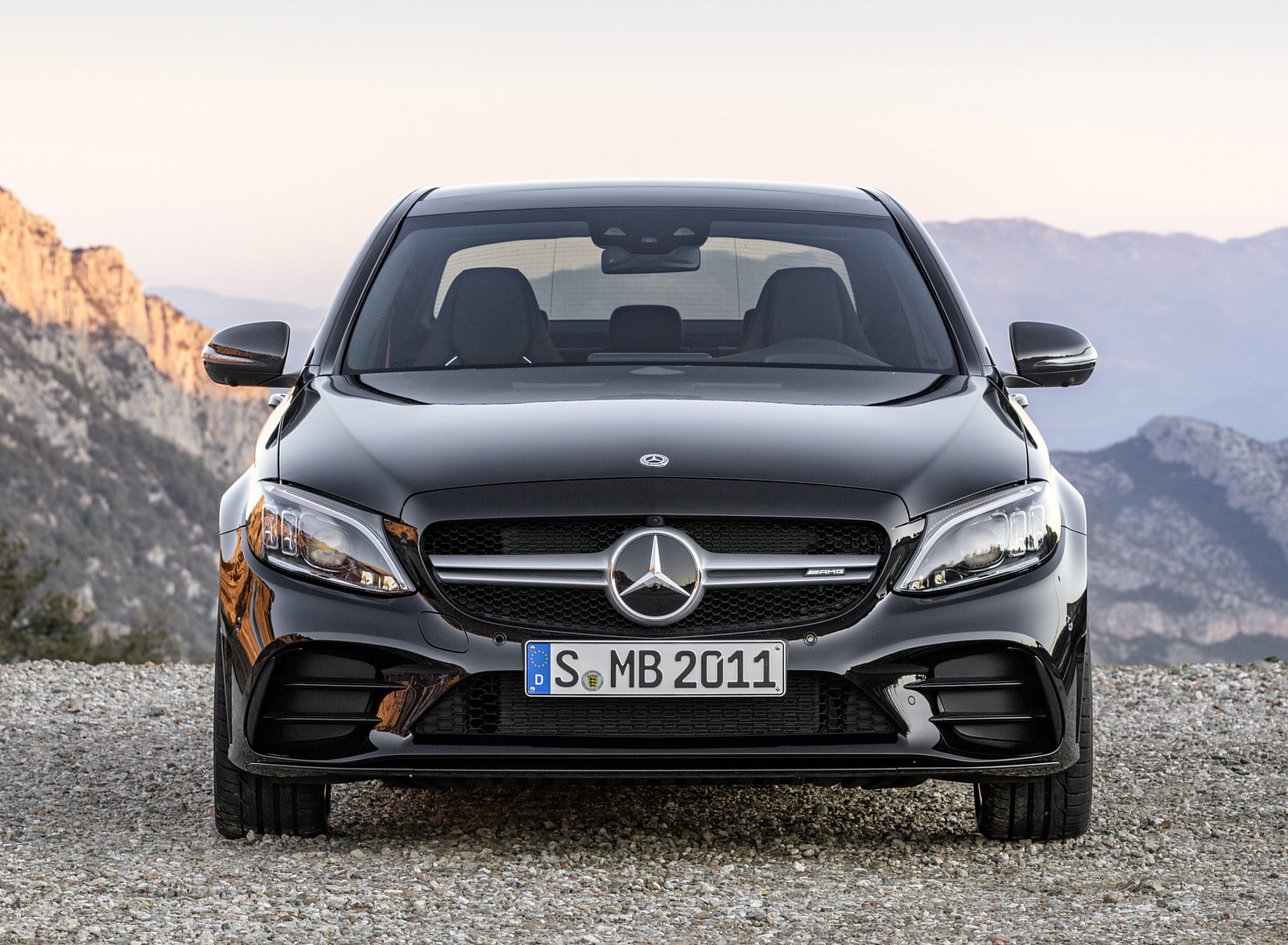 2019 Mercedes-AMG C43 4MATIC (Color: Obsidian Black Metallic) Front Wallpapers #181 of 191