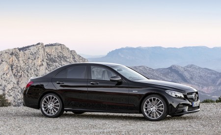 2019 Mercedes-AMG C43 4MATIC (Color: Obsidian Black Metallic) Side Wallpapers  450x275 (184)