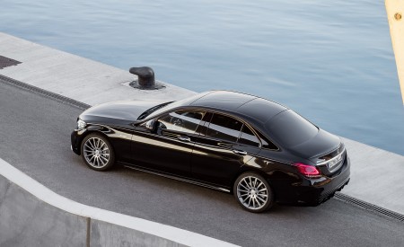 2019 Mercedes-AMG C43 4MATIC (Color: Obsidian Black Metallic) Side Wallpapers 450x275 (175)