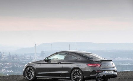 2019 Mercedes-AMG C43 4MATIC Coupe (Color: Graphite Grey Metallic) Rear Three-Quarter Wallpapers 450x275 (52)