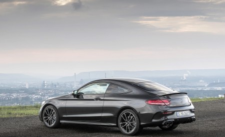2019 Mercedes-AMG C43 4MATIC Coupe (Color: Graphite Grey Metallic) Rear Three-Quarter Wallpapers 450x275 (56)