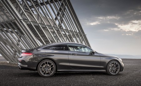 2019 Mercedes-AMG C43 4MATIC Coupe (Color: Graphite Grey Metallic) Side Wallpapers 450x275 (57)