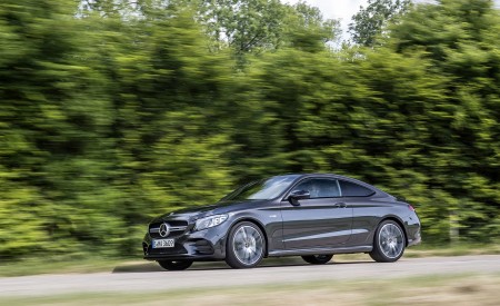2019 Mercedes-AMG C43 4MATIC Coupe (Color: Graphite Grey Metallic) Side Wallpapers 450x275 (44)