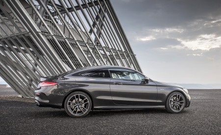 2019 Mercedes-AMG C43 4MATIC Coupe (Color: Graphite Grey Metallic) Side Wallpapers 450x275 (58)