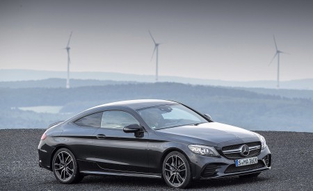 2019 Mercedes-AMG C43 4MATIC Coupe (Color: Graphite Grey Metallic) Side Wallpapers 450x275 (59)