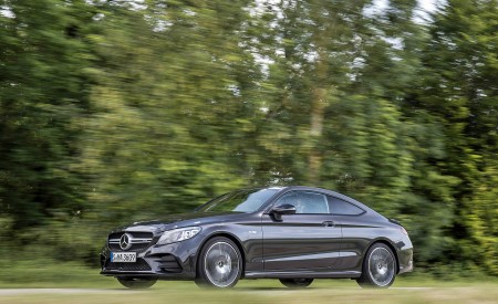 2019 Mercedes-AMG C43 4MATIC Coupe (Color: Graphite Grey Metallic) Side Wallpapers 450x275 (47)