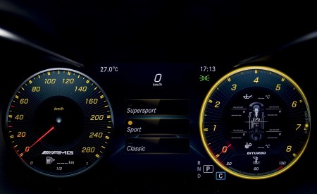 2019 Mercedes-AMG C43 4MATIC Coupe Digital Instrument Cluster Wallpapers 450x275 (76)
