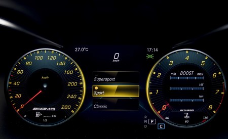 2019 Mercedes-AMG C43 4MATIC Coupe Digital Instrument Cluster Wallpapers 450x275 (75)