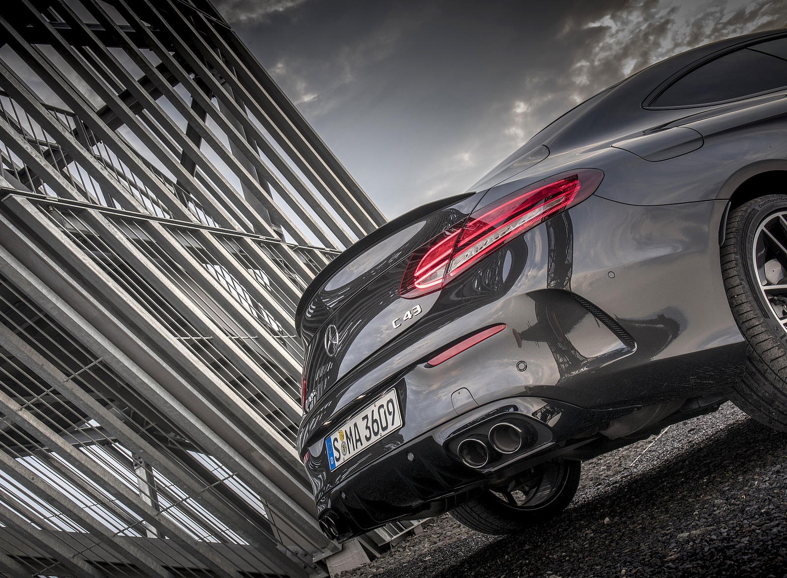 2019 Mercedes-AMG C43 4MATIC Coupe Tail Light Wallpapers #60 of 136