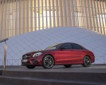 2019 Mercedes-AMG C43 4MATIC Sedan (Color: Hyacinth Red) Front Three-Quarter Wallpapers 150x120