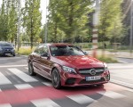 2019 Mercedes-AMG C43 4MATIC Sedan (Color: Hyacinth Red) Front Three-Quarter Wallpapers 150x120 (14)