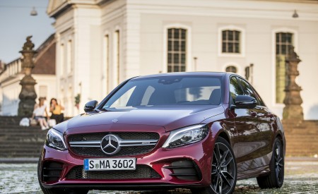 2019 Mercedes-AMG C43 4MATIC Sedan (Color: Hyacinth Red) Front Wallpapers 450x275 (33)
