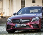 2019 Mercedes-AMG C43 4MATIC Sedan (Color: Hyacinth Red) Front Wallpapers 150x120