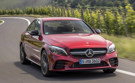 2019 Mercedes-AMG C43 4MATIC Sedan (Color: Hyacinth Red) Front Wallpapers  450x275 (2)