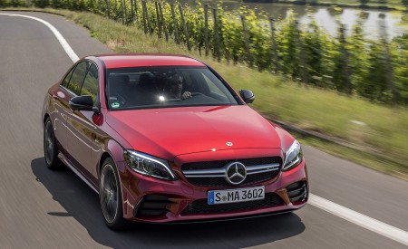 2019 Mercedes-AMG C43 4MATIC Sedan (Color: Hyacinth Red) Front Wallpapers 450x275 (6)