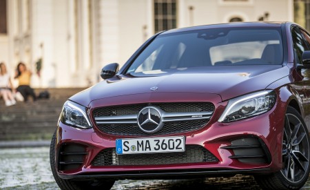 2019 Mercedes-AMG C43 4MATIC Sedan (Color: Hyacinth Red) Front Wallpapers 450x275 (44)
