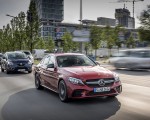 2019 Mercedes-AMG C43 4MATIC Sedan (Color: Hyacinth Red) Front Wallpapers 150x120