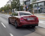 2019 Mercedes-AMG C43 4MATIC Sedan (Color: Hyacinth Red) Rear Three-Quarter Wallpapers 150x120