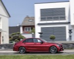 2019 Mercedes-AMG C43 4MATIC Sedan (Color: Hyacinth Red) Side Wallpapers 150x120