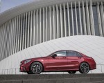2019 Mercedes-AMG C43 4MATIC Sedan (Color: Hyacinth Red) Side Wallpapers 150x120 (51)