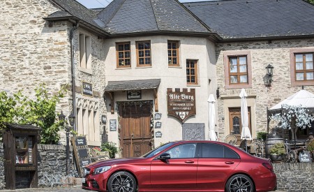 2019 Mercedes-AMG C43 4MATIC Sedan (Color: Hyacinth Red) Side Wallpapers 450x275 (32)