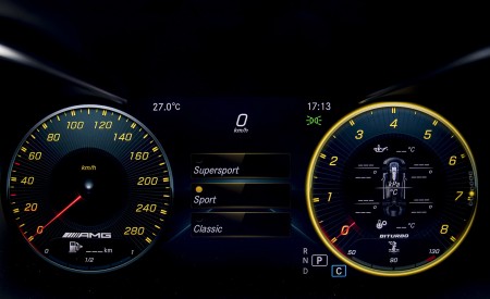 2019 Mercedes-AMG C43 4MATIC Sedan Digital Instrument Cluster Wallpapers 450x275 (79)